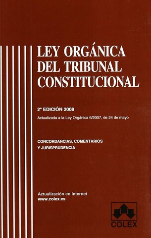 Ley orgánica del Tribunal Constitucional