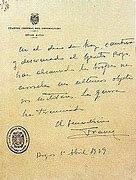 El general Franco hace público el último parte bélico el día 1: la guerra ha terminado con la victoria de quienes se habían sublevado tres años antes.