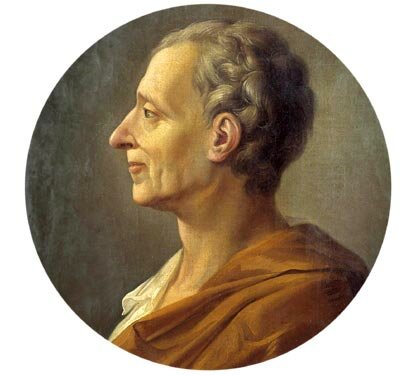 Filósofo Charles Montesquieu