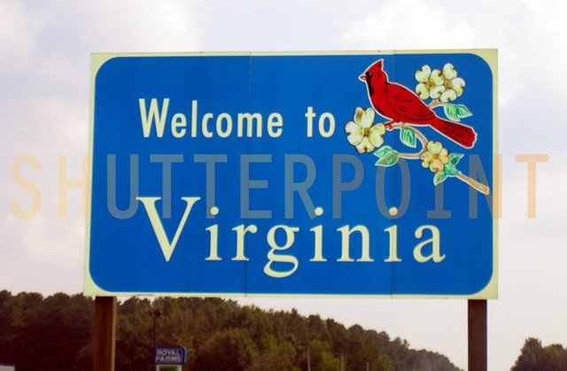 moves back to virgina