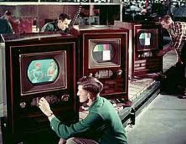 First Color TV