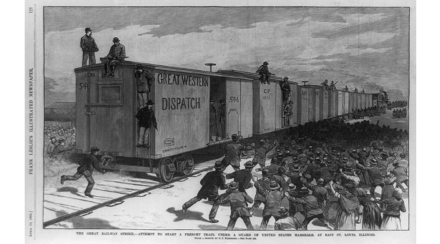 RAILROAD STRIKE NATIONWIDE