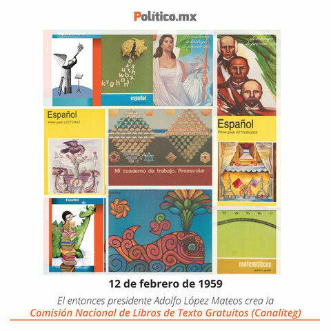 Se crea la comision nacional de libros de textos gratuitos