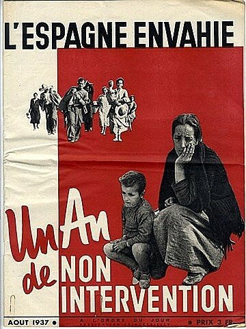27 países crean el llamado Comité de No Intervención con el objeto de mantenerse al margen del conflicto español.