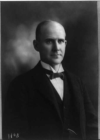 SOCIALIST EUGENE V. DEBS RUNS FOR PRESIDENT