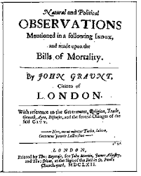 John Graunt 1620-1674
