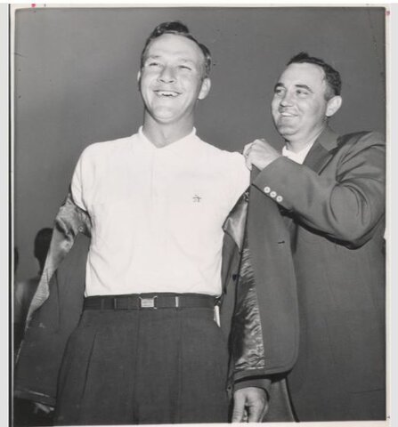 Arnold Palmer Wins First Masters