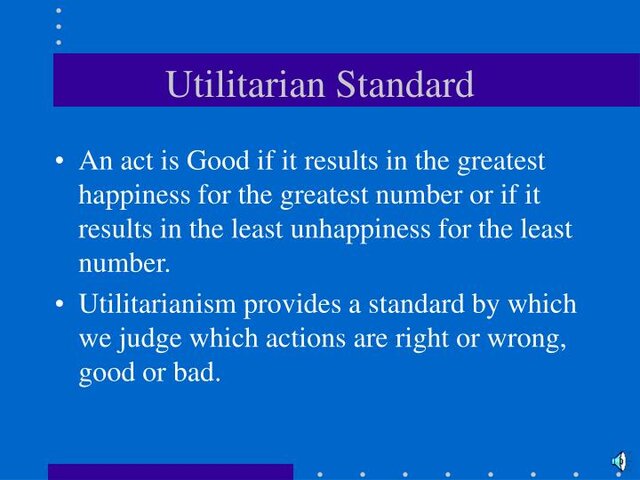 John Stuart Mill- Utilitarianism