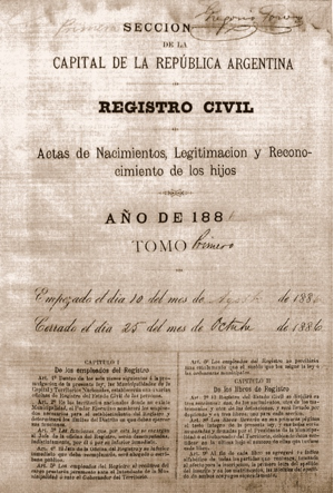 Ley de Registro Civil