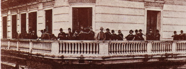 Revolución del Parque, primer default y renuncia de Juárez Celman