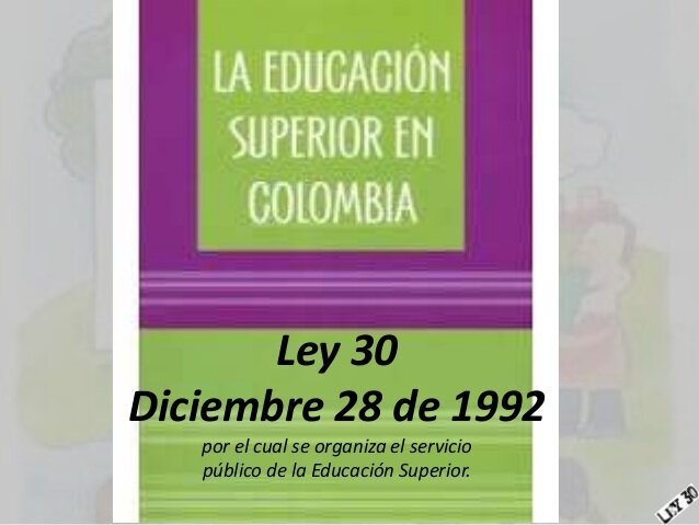 Ley del servicio público de la educación superior