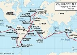 Darwin's voyage