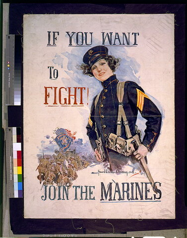 WOMEN JOIN THE MARINE CORPS
