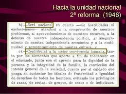 Segunda reforma al artículo 3° constitucional.