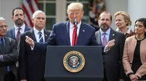 TRUMP DECLARA EMERGENCIA NACIONAL POR CORONAVIRUS Y LIBERA FONDOS POR US$ 50.000 MILLONES