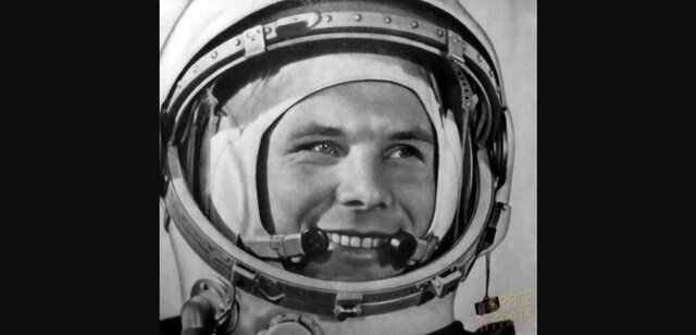 First Man Launched Into Orbit