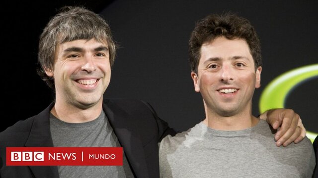 Larry Page y Sergey Brin.