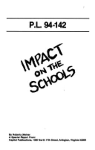 The Education for the Handicapped Act (P.L. 94-142)