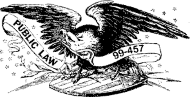 1986 Amendments (P.L. 99-457) Preschool and Infant/Toddler Programs