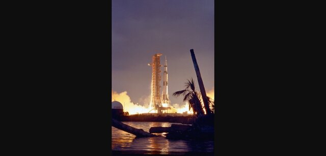 Apollo 14 Lands On The Moon