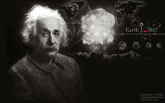 Albert Einstein was born