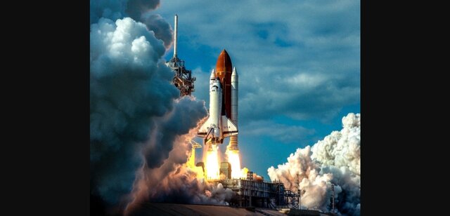 First Space Shuttle Is Launched Into Space