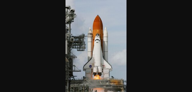 Atlantis Is Launched Into Space