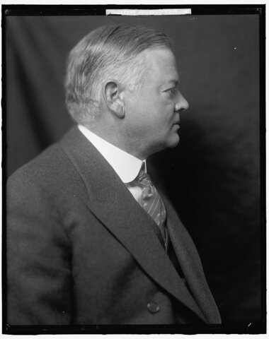 HERBERT C. HOOVER ELECTED PRESIDENT