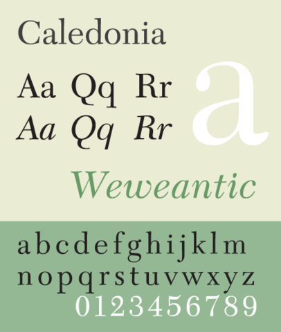 Mergenthaler Linotype Typefaces
