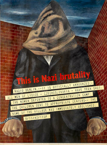 Ben Shahn's poster for the U.S. Office of War Information