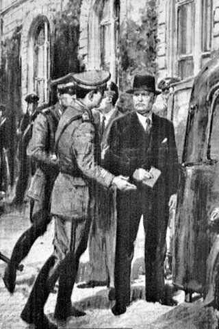 Deposición y Arresto de Benito Mussolini