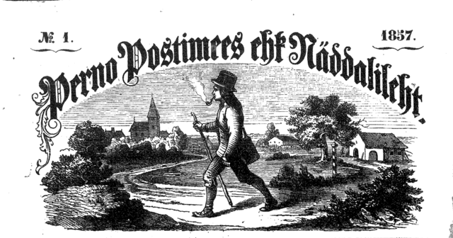 Ilmub Perno Postimehe esimene number