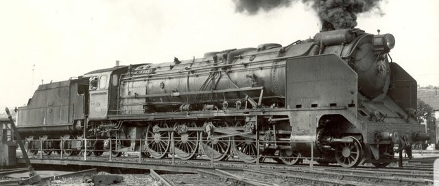 La locomotora a vapor