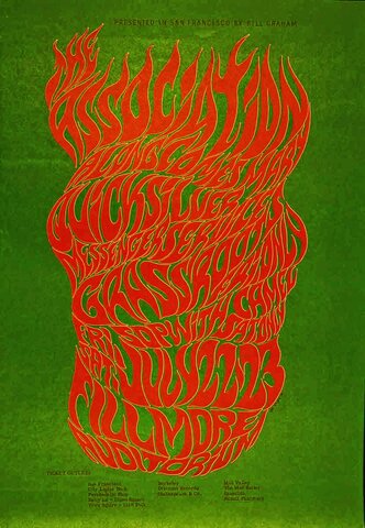 The Association concert poster