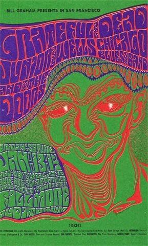 "A Grateful Dead" poster