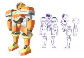 Van començar a dissenyar un humanoide