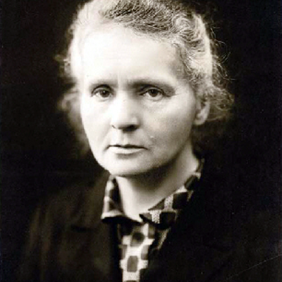 Timeline: Marie Curie (anglès)