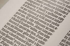 PRIMERAS TIPOGRAFIAS - GUTEMBERG TEXTURA