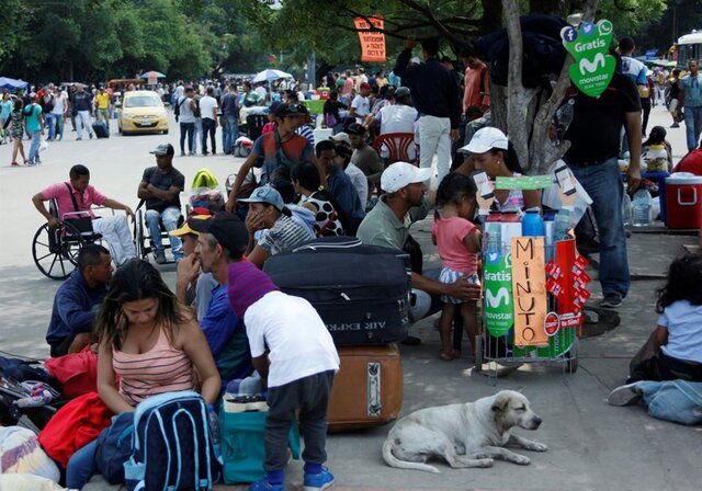 Exodus of Venezuelans fleeing the crisis