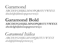 PRIMERAS TIPOGRAFIAS - GARAMOND