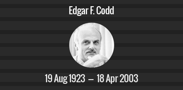 Edgar F.Codd