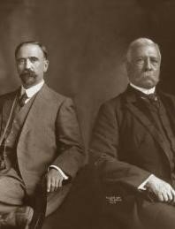 Porfirio Diaz y Ramon Corral triunfan