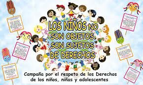 NIÑOS Y NIÑAS COMO SUJETO DERECHOS