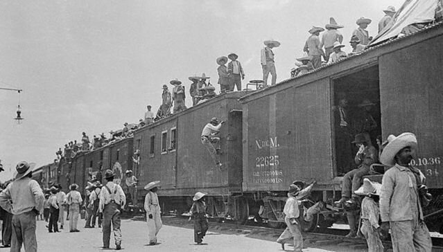 Francisco Villa llega a Juárez