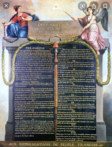 The Declaration of the Rights of a Man and Citizen