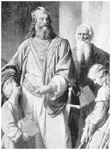 Charlemagne crowned emperor of the Romans