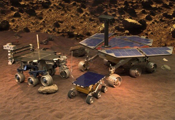 Robot Spirit y Opportunity