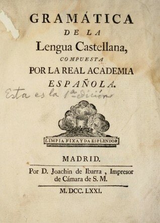 «Gramática en español» de Nebrija