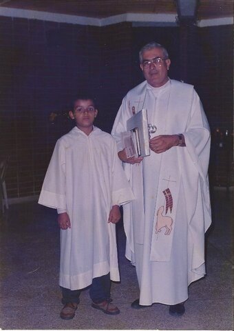 From a very young time I was in the church
