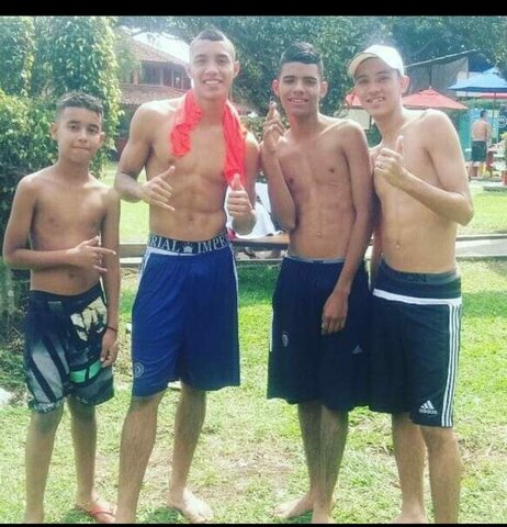 pool day with my cousins.